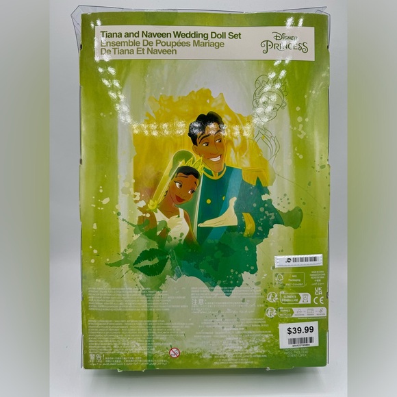 Tiana and Naveen Wedding Doll Set – The Princess and the Frog - Picture 2 of 2